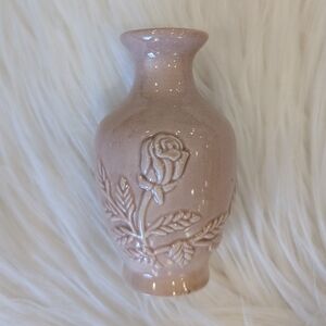 Vintage Vase Victorian Pink Tea Rose Mini Flower BEAUTY